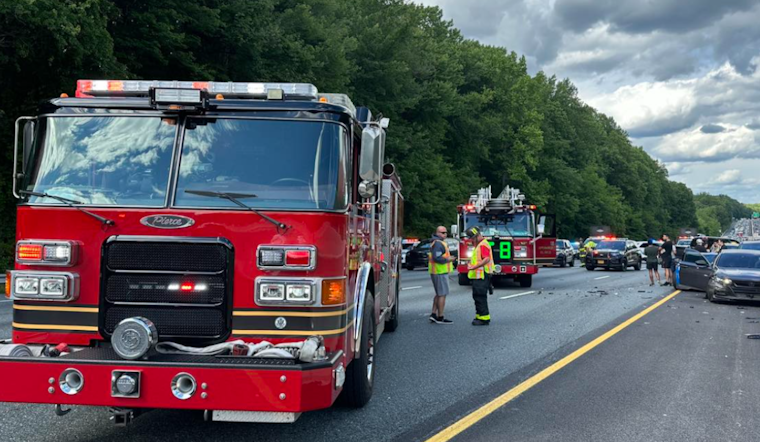 Multiple-Vehicle Pileup on I-95 South Causes Major Delays in Harford County, Two Hospitalized After Separate Joppa Crash