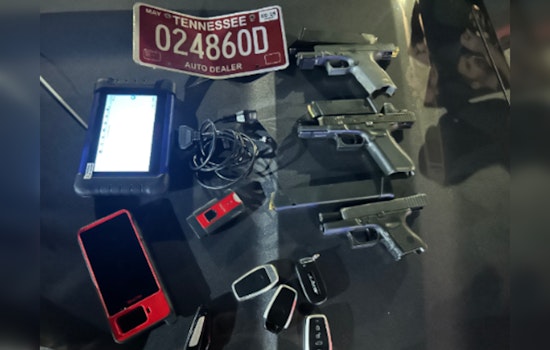 Nashville Police Arrest Five Linked to Spate of Vehicle Thefts and Firearm Crimes After High-Speed Chase
