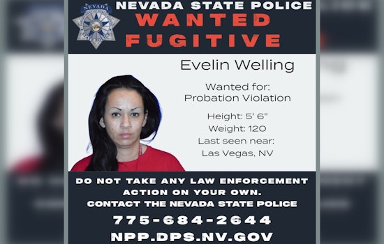 Nevada State Police Seeks Public's Help to Locate Woman Accused of Probation Violation in Las Vegas