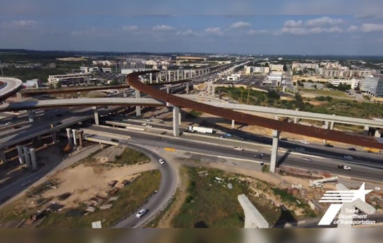 New Flyover Ramp to Boost Traffic Flow at San Antonio's Loop 1604 and I-10 Interchange Set for June Opening