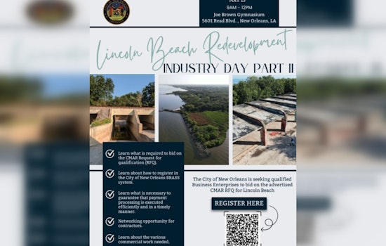 New Orleans Gears Up for Lincoln Beach Restoration Industry Day Part II at Joe Brown Gymnasium