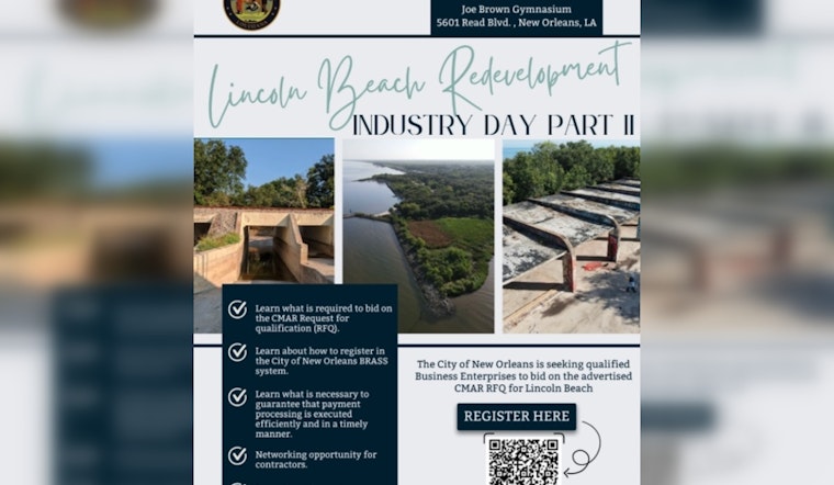 New Orleans Gears Up for Lincoln Beach Restoration Industry Day Part II at Joe Brown Gymnasium