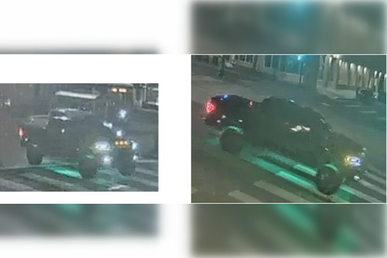 New Orleans Police Seek Public's Aid to Locate Suspect in Canal Street Hit-and-Run Injuring Cyclist