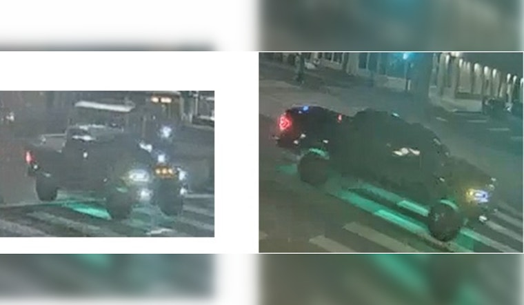 New Orleans Police Seek Public's Aid to Locate Suspect in Canal Street Hit-and-Run Injuring Cyclist