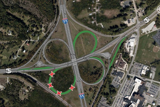 New Roundabout at I-55/US 67 Interchange to Open in Jefferson County for Enhanced Traffic Flow