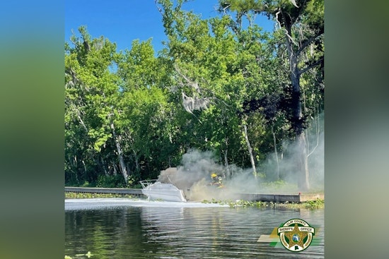 No Injuries Reported as Agencies Quell Boat Fire in St. John's County Waters