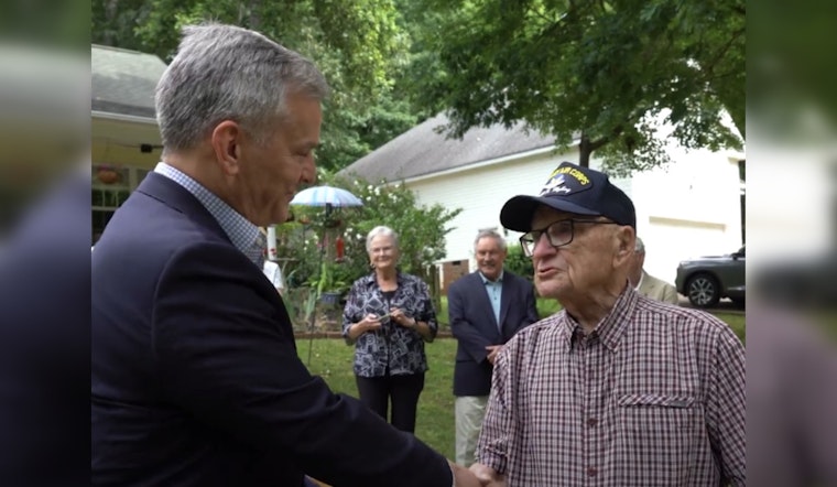 North Carolina Governor Josh Stein Honors WWII Veteran Joe Balogh With Order of the Long Leaf Pine During Military Appreciation Month