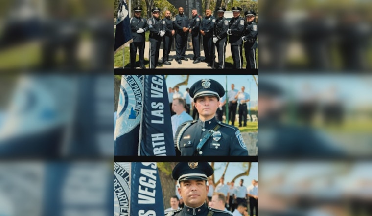 North Las Vegas Police Honor Fallen Officers at Southern Nevada Law Enforcement Memorial Ceremony