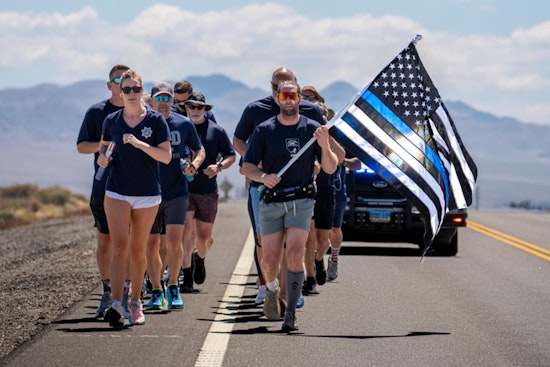 Northern Nevada Law Enforcement Honor Fallen Officers in 25th Annual Memorial Relay Run