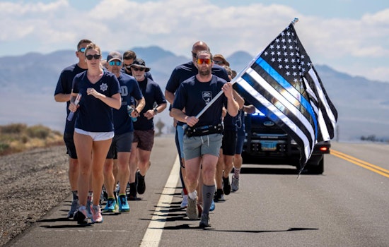 Northern Nevada Law Enforcement Honor Fallen Officers in 25th Annual Memorial Relay Run