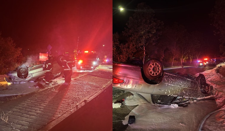 Novato Resident Charged with Felony DUI After Rollover Collision on Hamilton Parkway