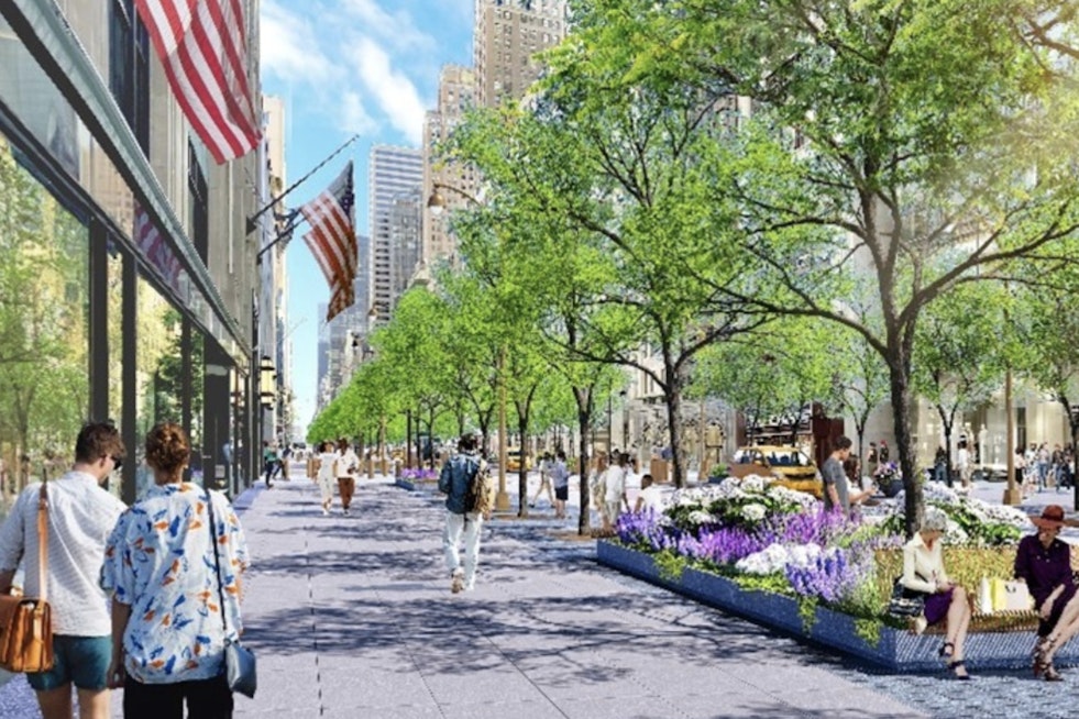 NYC Mayor Eric Adams Announces $400 Million Plan to Transform Fifth Avenue into Pedestrian-Friendly Boulevard