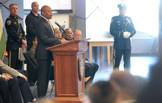 NYC Mayor Eric Adams Boosts NYPD to 35k Officers Amidst Decline in Crime Rates