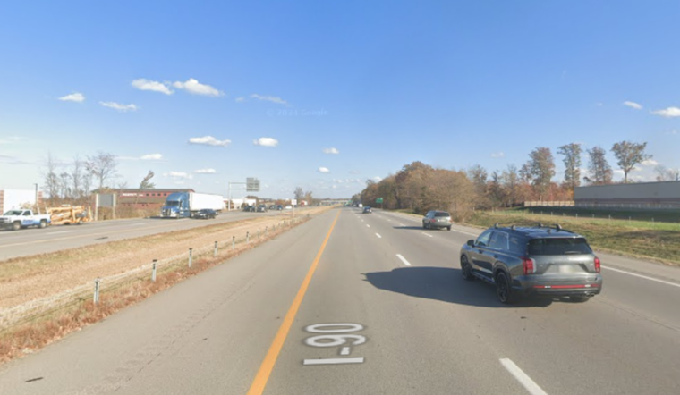 ODOT Mower Crash on I-90 in Lorain/Cuyahoga Causes Traffic Delays, No Injuries Confirmed