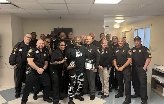 Officer TC Thomas Celebrates Retirement After 31 Years with Cuyahoga County Sheriff's Office