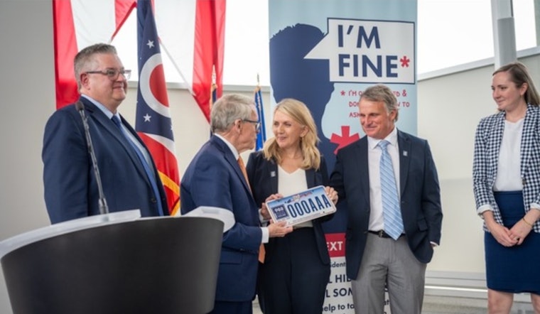 Ohio Unveils New 988 Suicide Prevention License Plates in Support of Mental Health Awareness