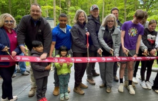 Ohio's Nelson-Kennedy Ledges State Park Debuts Thrilling Falls Edge Glass Walkway Over Sylvan Creek Gorge