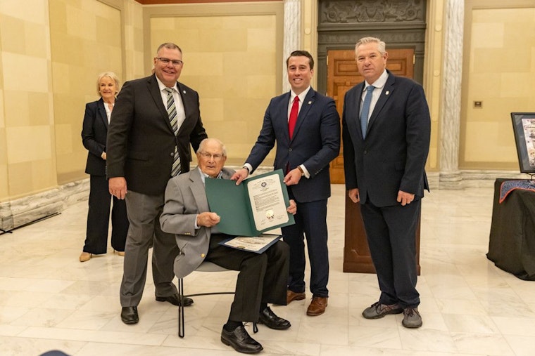 Oklahoma Honors Wakita Native Richard D. Lawrence with Cross of Valor for Wartime Bravery