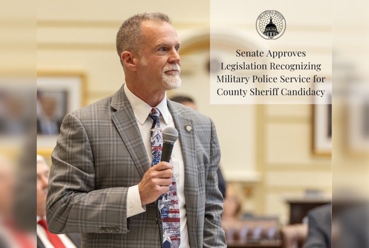Oklahoma Senate Passes Bill Allowing Military Police Service to Qualify for County Sheriff Candidacy