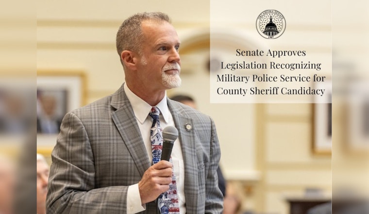 Oklahoma Senate Passes Bill Allowing Military Police Service to Qualify for County Sheriff Candidacy