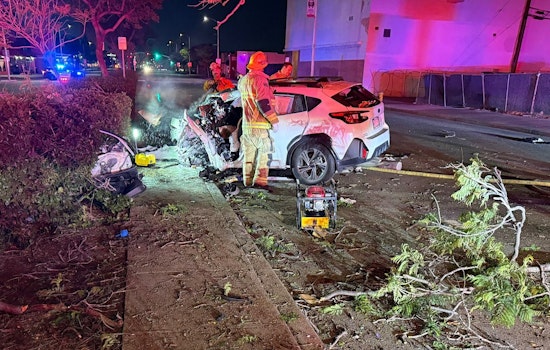 One Dead, Four Injured After Car Crashes into Tree on Arrow Boulevard