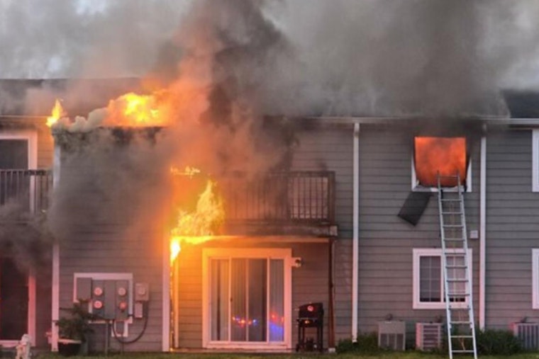 One Injured, Eight Displaced After Apartment Fire in North Indianapolis, Pets Also Perish