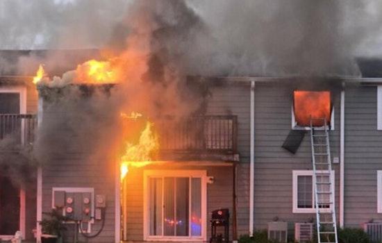 One Injured, Eight Displaced After Apartment Fire in North Indianapolis, Pets Also Perish
