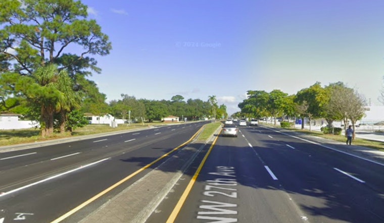 Opa-locka Traffic Alert, Morning Commute Disrupted by Accident on Northwest 27th Avenue