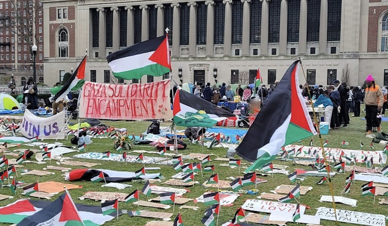 Over a Dozen Detained at Brooklyn College and 80 Arrested at Columbia University Amid Pro-Palestinian Protests