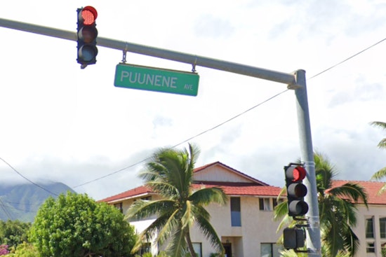 Overnight Road Closure in Kahului for Puʻunēnē Avenue Restriping, Detours in Place