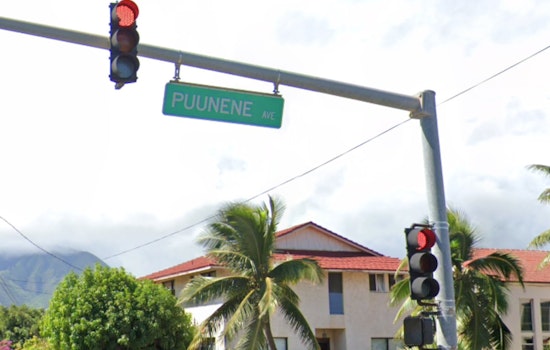 Overnight Road Closure in Kahului for Puʻunēnē Avenue Restriping, Detours in Place