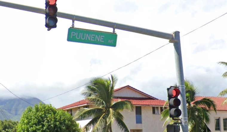 Overnight Road Closure in Kahului for Puʻunēnē Avenue Restriping, Detours in Place