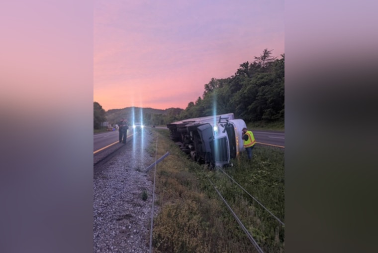 Overturned Semi-Truck on I-75 North Causes Delays in Anderson County; Authorities Advise Alternate Routes