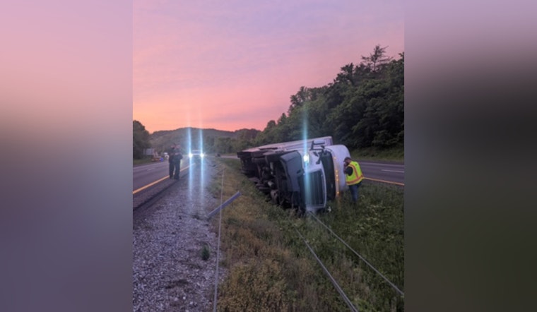 Overturned Semi-Truck on I-75 North Causes Delays in Anderson County; Authorities Advise Alternate Routes