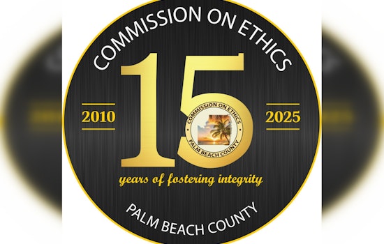 Palm Beach County Commission on Ethics Celebrates 15 Years of Promoting Integrity in Local Government
