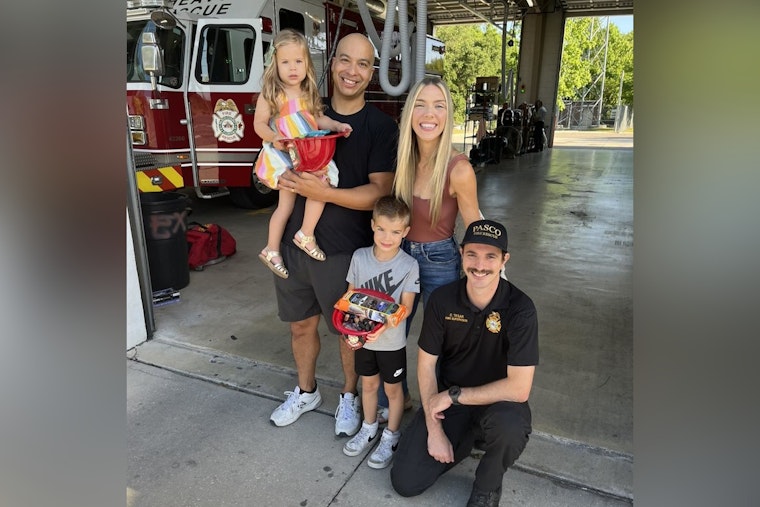 Pasco County Fire Rescue Celebrates Young Girl's Recovery After Critical Head Injury Response