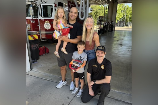 Pasco County Fire Rescue Celebrates Young Girl's Recovery After Critical Head Injury Response