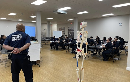 Philadelphia Fire Explorers Gear Up for Future Roles with Hands-On Emergency Medical Training