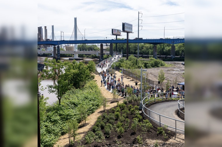 Philly Celebrates Opening of New Schuylkill River Trail Connector, Linking South and Southwest Communities