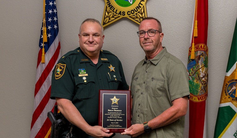 Pinellas County Sheriff's Office Bids Farewell to Sergeant Brian Diebold After 26 Years of Distinguished Service