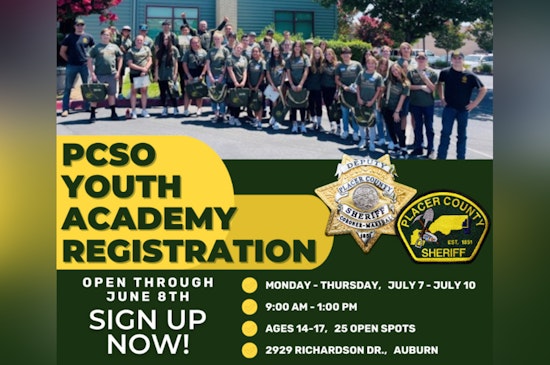 Placer County Sheriff's Office Invites Teens to Join 2025 Youth Academy for a Glimpse into Law Enforcement