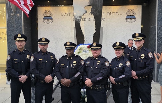 Plant City and Tampa Police Departments Unite to Honor Fallen Officers in Solemn Ceremony