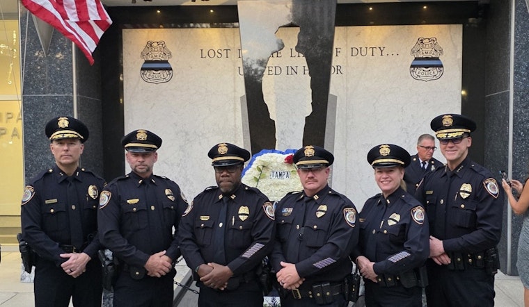 Plant City and Tampa Police Departments Unite to Honor Fallen Officers in Solemn Ceremony