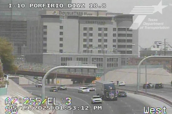 Police Activity Shuts Down I-10 East Near Downtown El Paso, Triggering Major Traffic Delays