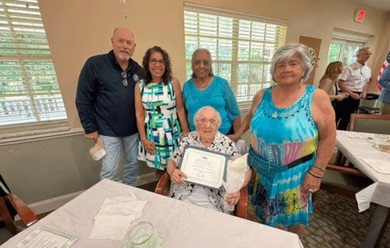 Ponte Vedra Beach Honors Community Elders with Special Centenarian Luncheon Featuring Commissioner Murphy