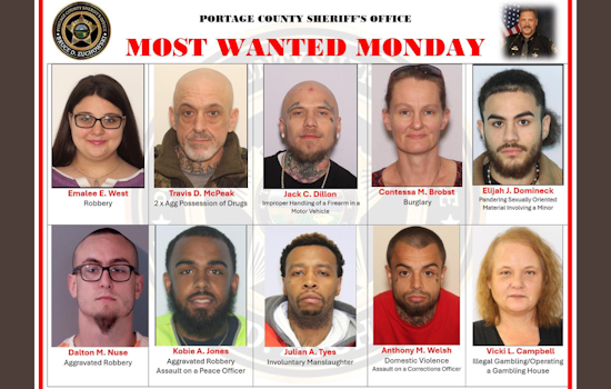 Portage County Sheriff's Office Launches "Most Wanted Monday" on Social Media to Engage Public in Fugitive Apprehension