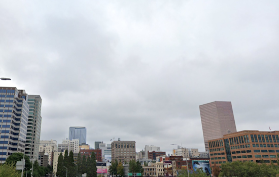 Portland's Unpredictable Week Ahead, Intermittent Showers with a Chance of Thunderstorms