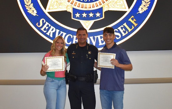 Pueblo County High School Seniors Awarded $1,000 Scholarships by Sheriff's Office