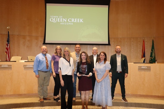 Queen Creek Celebrates Economic Development Week with Honors for Local Specialist Bridgette Blair