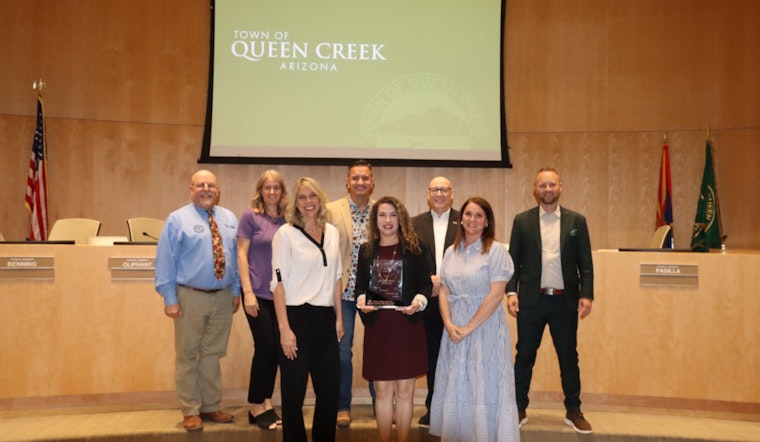 Queen Creek Celebrates Economic Development Week with Honors for Local Specialist Bridgette Blair